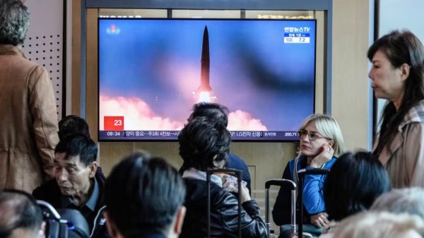 鑫东财配资 韩国通报朝鲜时隔五月再次试射弹道导弹, 整体朝向东方飞行